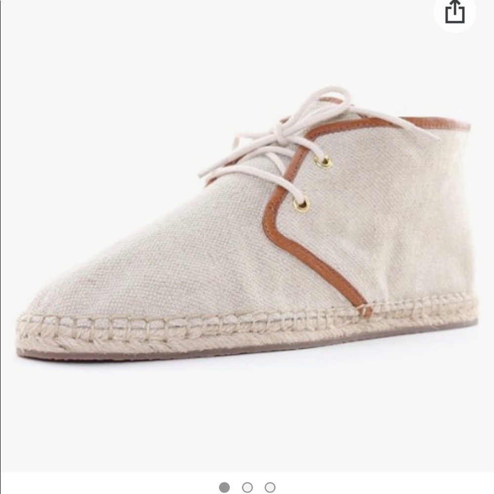 Michael Kors Woman's Del Rey Bootie Natural Linen/Leather